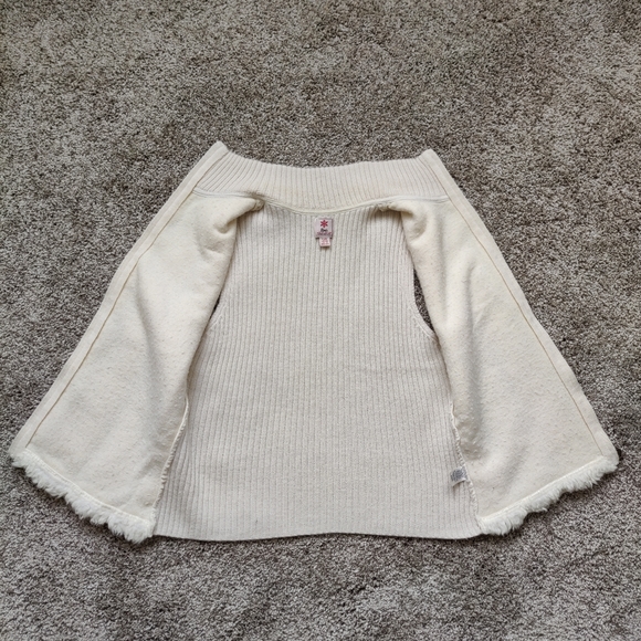 Vintage Roots Winter Edition Faux Fur Knit Vest Large - Picture 12 of 12